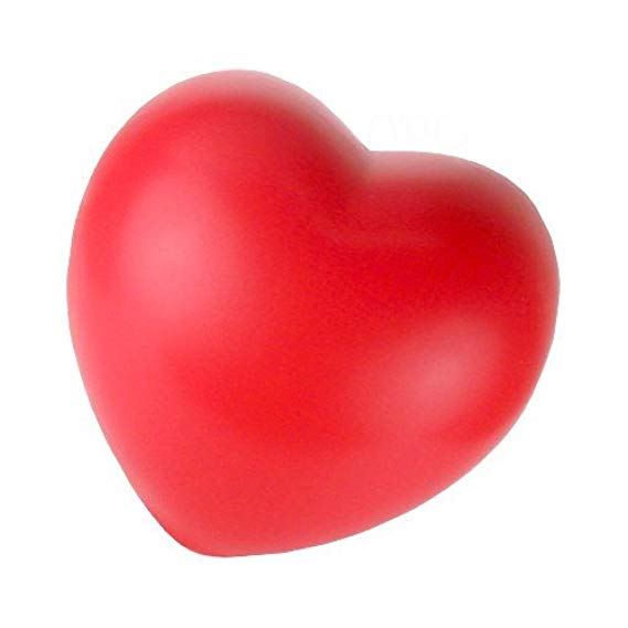 ARIEL Heart Stress Toy, Red