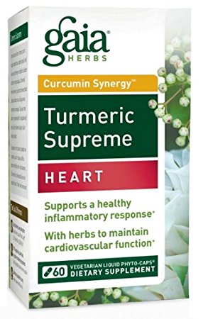 Gaia Herbs Turmeric Supreme Heart, 60 Count