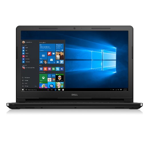 Dell i3552-3240BLK 15.6" HD Laptop (Intel Pentium N3700 1.6GHz Processor, 4 GB DDR3L SDRAM, 500 GB HDD, Windows 10) Black