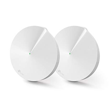 TP-Link Deco M5 Whole Home Wi-Fi, Up to 3000 sq ft Coverage (Works with Amazon Echo/Alexa and IFTTT, Router and Wi-Fi Booster Replacement, Antivirus and Parental Controls) - Pack of 2