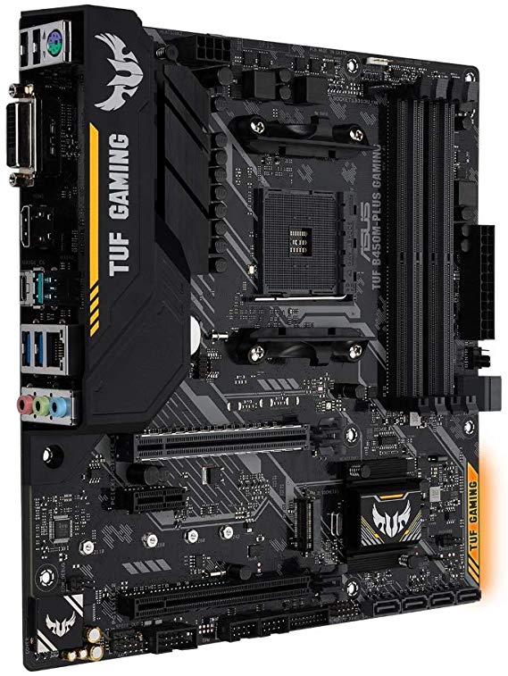 Asus TUF B450M-PLUS Gaming AMD B450 Socket AM4 Micro ATX