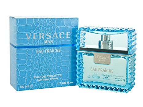 Versace Man Eau Fraiche By Gianni Versace For Men Edt Spray 1.7 Oz