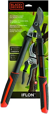 Black Decker BD1822 21-Inch Lopper and 8-Inch Professional Pruner Combo Pack