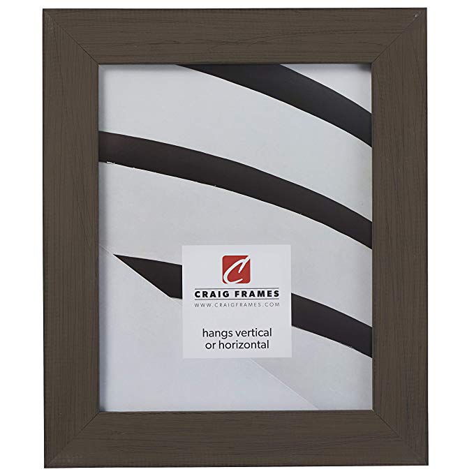 Craig Frames Jasper Picture Frame, 14 x 20 Inch, Country Whiskey Brown