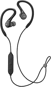 JVC, Ecouteurs Sport Intra-Auriculaires Bluetooth, résistants à la Transpiration IPX2, HA-EC25W-B-U (Noir)