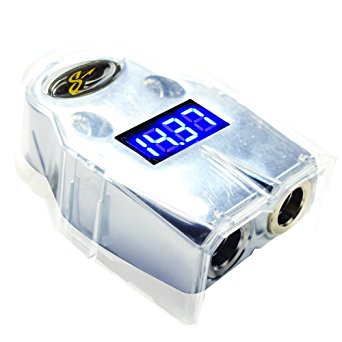Stinger SHT301 HPM Series Digital Battery Terminal with 1/0 or 4 Gauge Outputs and Digital Volt Meter (Positive Only)