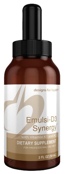 Designs for Health Emulsi-D3 Synergy Liquid, 2 Ounce