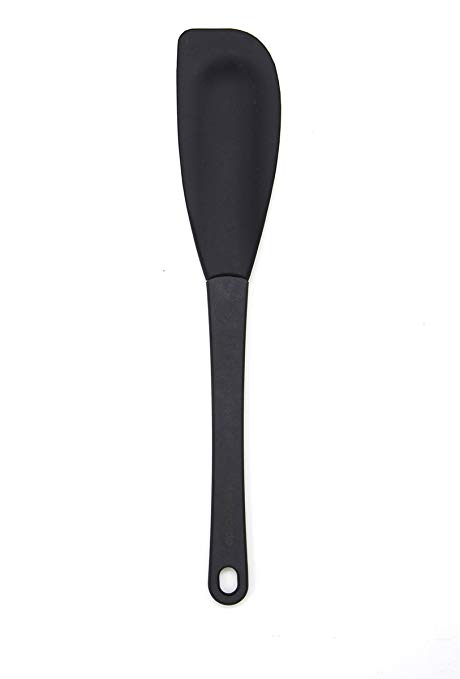 Epicurean Silicone Series Utensils, Large Spatula, Slate with Black