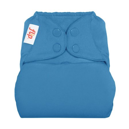 flip Cloth Diaper Cover - Snap - Moonbeam - One Size