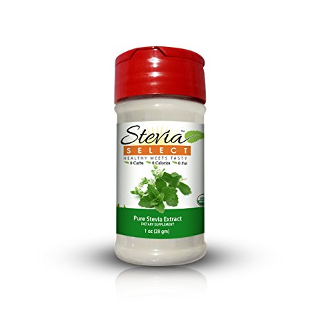 Stevia Powder-Stevia-100% Pure Stevia Extract-No Fillers-1 Oz Stevia from the Sweet Leaf-Perfect Weight Loss Diet Aid-Natural Sweetener