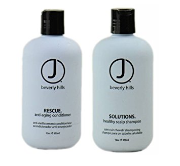 J Beverly Hills Solutions Shampoo 12 oz   Rescue Conditioner 12 oz
