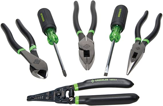 Greenlee 0159-36 Hand Tool Kit, Six Piece