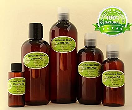 Peppermint Jamaican Black Castor Oil Premium Best Natural 100% Pure Organic Healthy Hair Care 8 oz