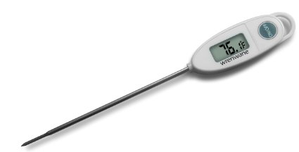 Wrenwane Digital Meat Thermometer, Instant Read, White