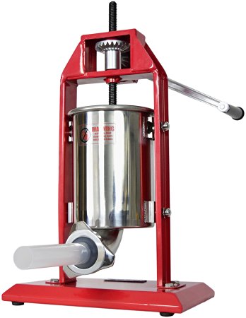 New VIVO Sausage Stuffer Vertical Stainless Steel 3L/7LB 5-7 Pound Meat Filler ~ by VIVO (STUFR-V003)