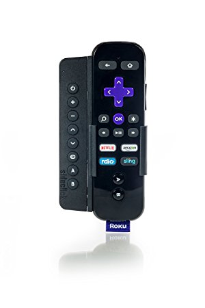 Sideclick Remotes SC2-RK16K Universal Remote Attachment for Roku Streaming Player