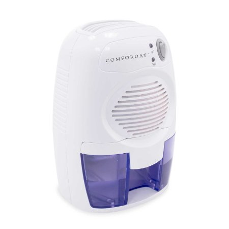 Comforday Thermo - Electric Portable Compact Dehumidifier. Peltier Technology 17Oz Capacity - Perfect for room, and closet