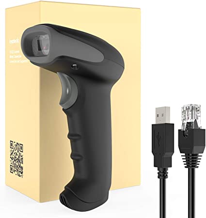 Inateck 2D Barcode Scanner, USB Imager Scanner, Read Barcodes on Displays, BS02001