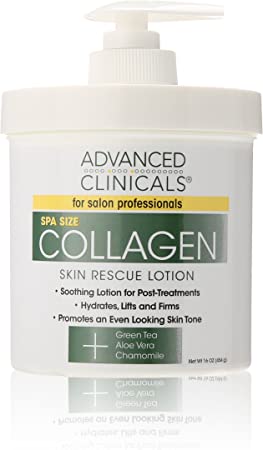 Advanced Clinicals Collagen Skin Rescue Lotion by Advanced Clinicals