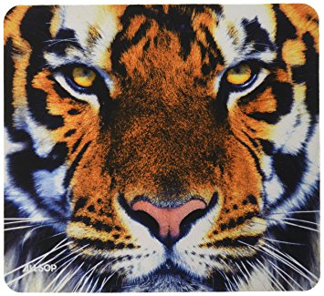 Allsop Nature's Smart Mouse Pad Tiger 60 % Recycled Content, Anti-Microbial (30188)