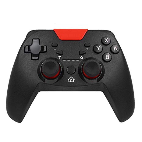 Switch Controller Compatible with Nintendo Switch Controller Wireless, Built-in Gyro and Gravity Sensor, PC Joypad Bluetooth Console USB Type C Charging