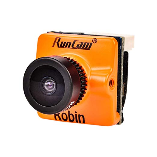 Crazepony FPV Camera RunCam Robin 700TVL 1.8mm Lens PAL/NTSC Switchable 1/3" CMOS 4:3 FOV 160 Degree Micro Mini FPV Camera for FPV Quadcopter Racing Drone Orange