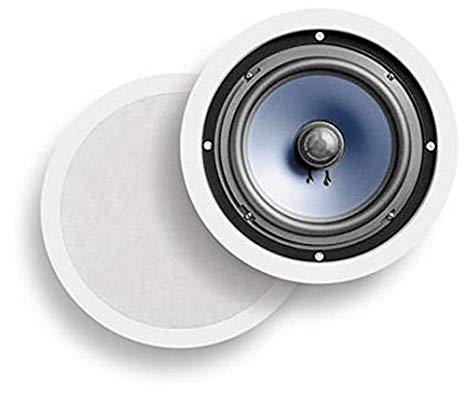 Polk Audio RC80i 2-Way In-Ceiling/In-Wall Speakers (Pair, White)