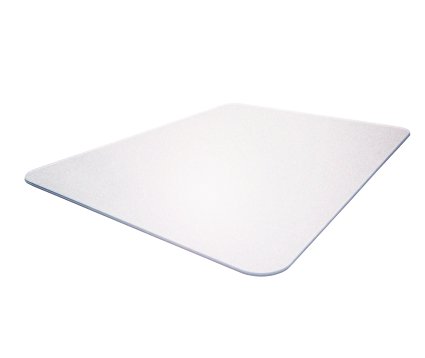 Cleartex Mega Mat Heavy-Duty Polycarbonate Mat for Hard Floors/Carpets, 35"x47", Clear (FCM12895ER)