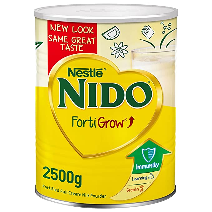 Nido Full Cream Milk Powder Tin, 2500g