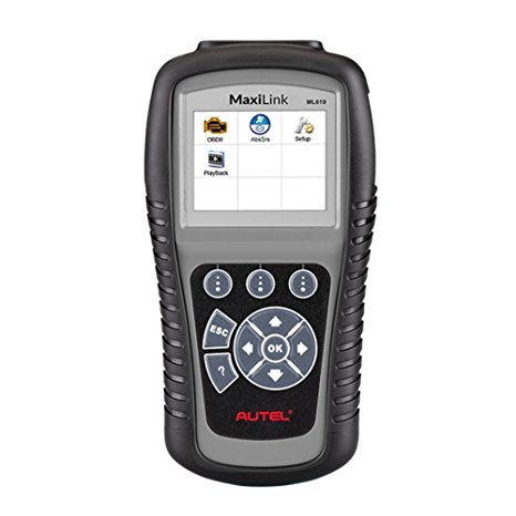 Autel Maxilink ML619 CAN /OBD2   ABS/SRS Scanner Turns off Engine Light (MIL) and ABS/SRS Warning Lights