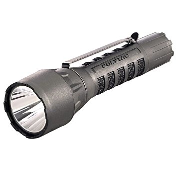 Streamlight 88860 PolyTac LED HP Flashlight with Lithium Batteries, Black
