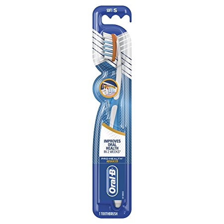 Oral-B Pro-Health Clinical Pro-Flex Toothbrush with Flexing Sides, 40S - Soft, Pack of 12