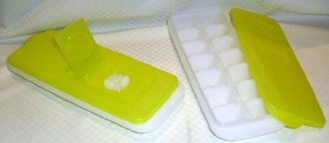 Set of 2 Tupperware Fresh N Pure Ice Cube Trays NEW Margarita Seals