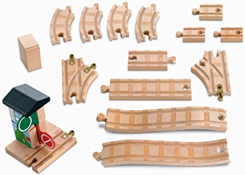 Fisher-Price Thomas the Train Wooden Railway Deluxe Figure 8 Expansion Track Pack