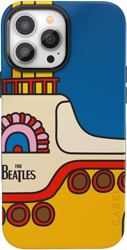 Casely Case Designed for iPhone 13 Pro | Beatles | Yellow Submarine | Bold Case Compatible with MagSafe