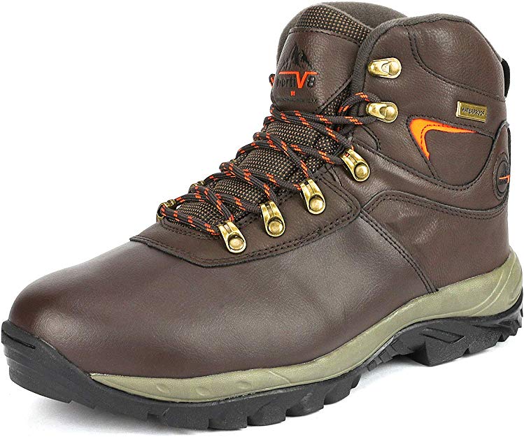 NORTIV 8 Men's Waterproof Hiking Boots Backpacking Trekking Trails