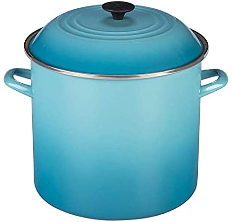 Le Creuset N5100-2817 Stockpot, 16 qt, Caribbean