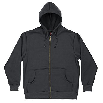 North 15 Men's Hooded Sweatshirt - Bonded - DTM Lined - Zipper Front (Medium - 5X Large)