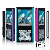 Tomameri Blue 16GB Portable MP4 Player MP3 Player Video Player with Photo Viewer  E-Book Reader  Voice Recorder  a Slot for a Micro SD Card