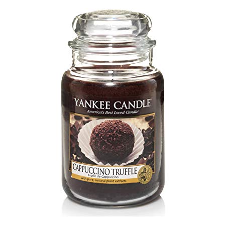 Yankee Candle Large Jar Candle, Cappuccino Truffle