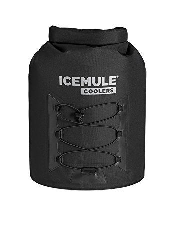 ICEMULE Pro Insulated Backpack Cooler Bag - Hands-free, Highly-Portable, Collapsible, Waterproof and Soft-Sided Cooler Backpack for Hiking, the Beach, Picnics, Camping, Fishing - 23 Liters, 20 Can