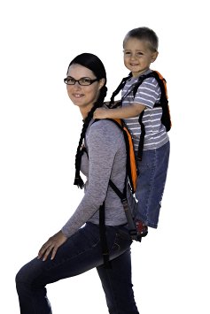 Piggyback Rider Explorer Model - Standing Child Toddler Carrier Backpack for Hiking Trails, Camping, Fitness Travel