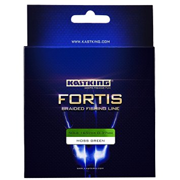 KastKing Fortis Braided Fishing Line, New Braid Line with Improved Formula, Stronger, Smoother, Fade Resistant