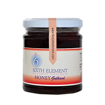 Sixth Element Gulkand Pure Natural Honey (Transparent and White)