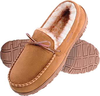 Amazon Essentials Men's Warm Comfortable Slippers