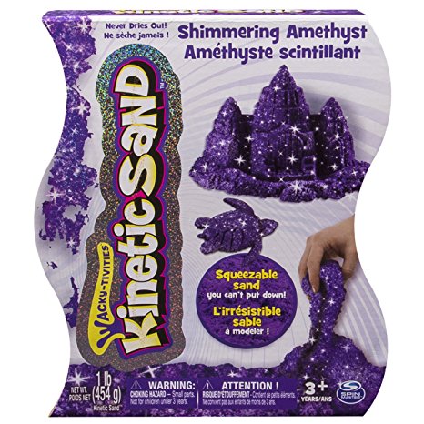 Kinetic Sand,  1lb Shimmering Purple Amethyst