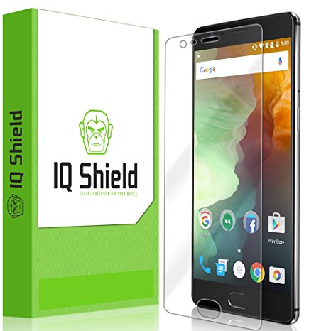 OnePlus 3T Screen Protector, IQ Shield LiQuidSkin Full Coverage Screen Protector for OnePlus 3T HD Clear Anti-Bubble Film