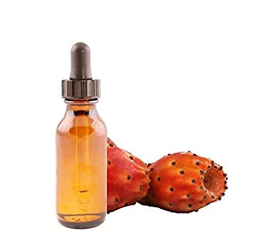 Prickly Pear Seed Oil (Barbary Fig Oil) 100% Pure - Cold Pressed / Best Natural Anti Aging Treatment - 0.33 Oz /10 Ml