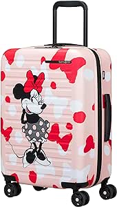 Samsonite Stackd Disney - Spinner S, Erweiterbar Handgepäck, 55 cm, 35/42 L, Mehrfarbig (Minnie Bow)