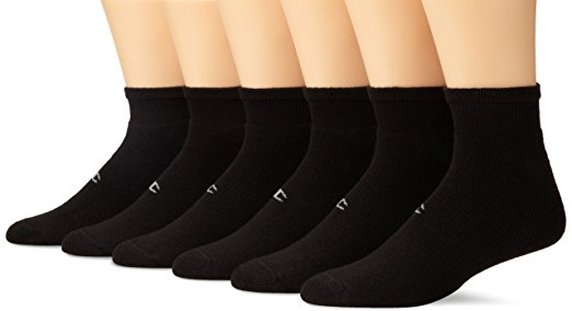 Champion Men's 6-Pack Quarter Socks